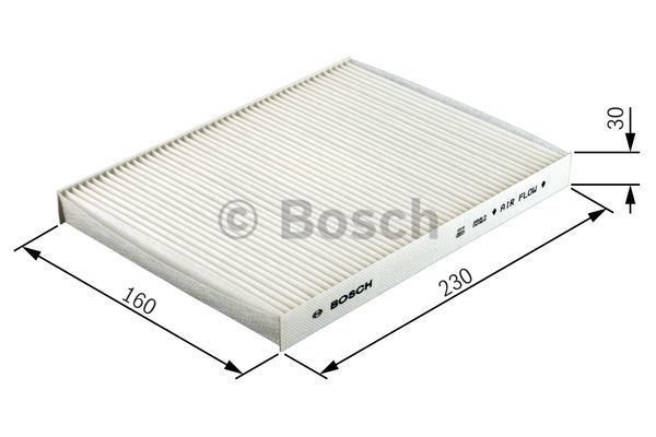 BOSCH_1987432197 Aktif Karbonlu Kabin Filtresi RENAULT filitre