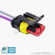 2C018D  2 PİN OTO ELEKTRİK TESİSAT SOKETİ