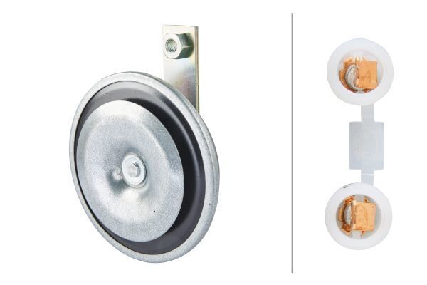 Korna,12V,Gri,Elektrikli,335Hz,105dB,Düşük ses,CAS 9 802917 4