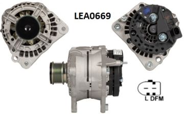 LEA0669  ALTERNATOR 14V/90A AUDI A3 1.8T,1.9, S3 -TT ROADSTER 1.8T