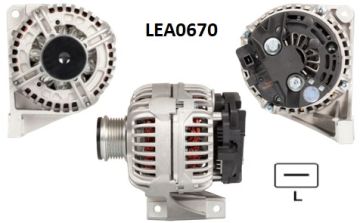 LEA0670  ALTERNATOR 14V/140A VOLVO S40 2.0T,2 .0T4 -V40 KOMBI 2.0T