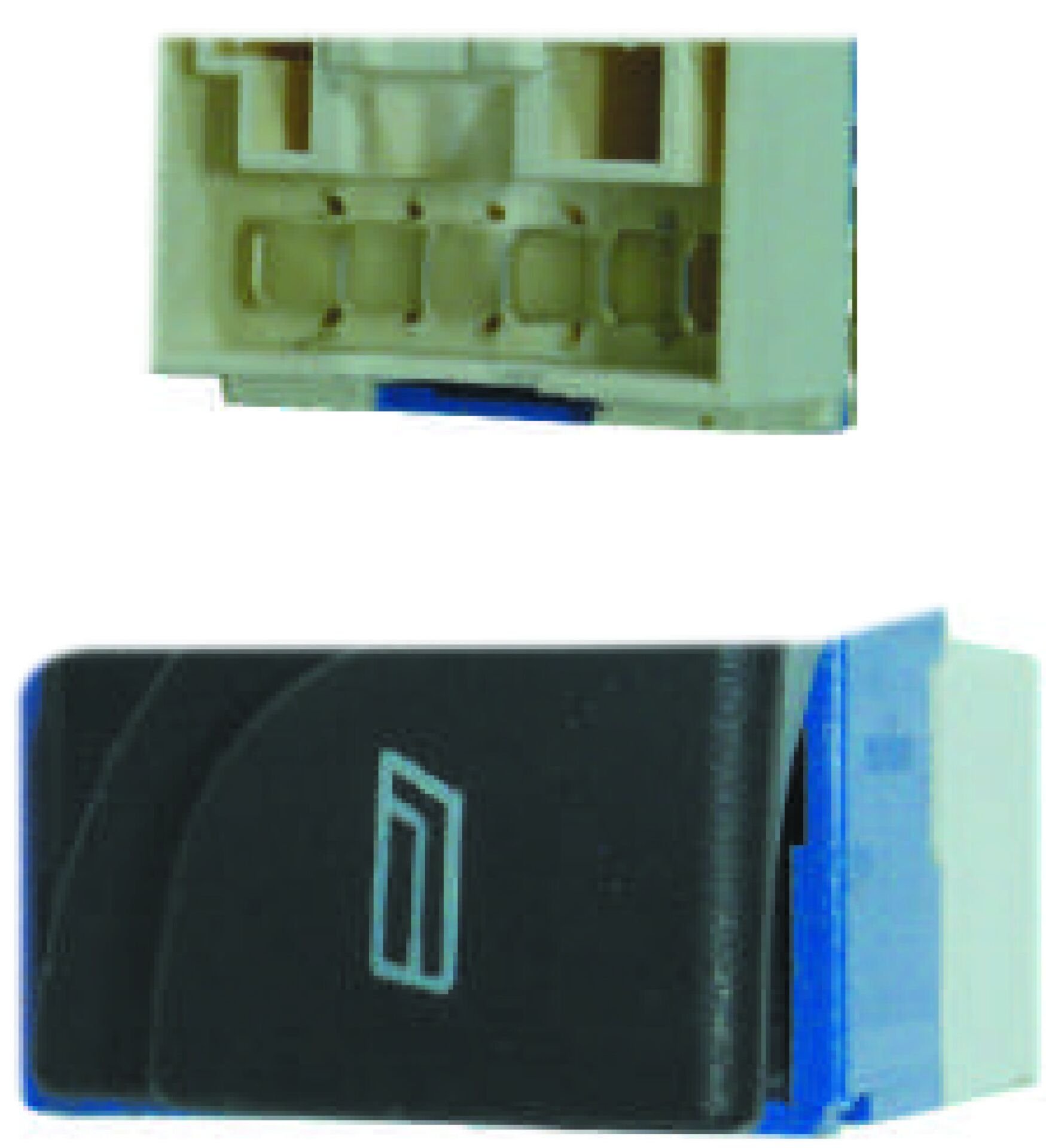 AN2808 ANAHTAR CAM  JUMPER/BOXER II SAĞ MAVI