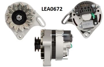 LEA0672  ALTERNATOR 14V/55A AUTOBIANCHI Y10 1 .0,1.1 46231659 46231660 4231675 5999868 5999869 7565832 7713141 77305410 77347411 LRA00558 LRA00695 986035641 111036 8EL725754001 8EL725861001 IA0358 AAK4177 A13E1 DRA5641 2518028