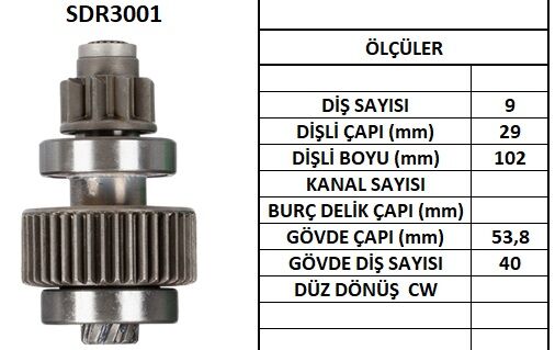 SDR3001  MARS DISLISI-9DIS  TOYOTA CARINA,CEL IA,COROLLA,HILUX - JCB EXCAVATOR - DAIHATSU 1680 1782 2801120540 2801126041 2801126042 2801135030 8941291870 31204657617 2810110710 132004 283001600 283001601 283002111 283002270 283003630 283003631 283004160
