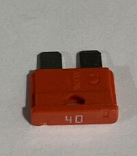 YASSI BIÇAK SİGORTA 40 AMP TURUNCU 0600375 100 AD