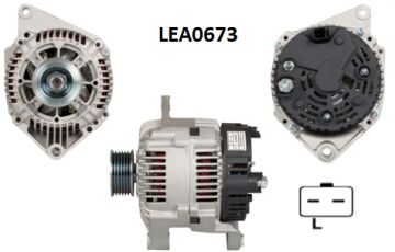 LEA0673  ALTERNATOR 14V/110A RENAULT CLIO II  1.9D,2.0 -KANGOO 1.9/EXPRESS 1.9,1.9D-MEGANE I-SCENIC LRB00401 7711134267 7700105539 986042181 8EL737642001 DRA3717 A13VI195 439224 436748 VA475 2541954 CAL15146
