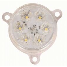 ÜÇLER.A19-1211LB ÜÇLER 6 LEDLİ ŞAPKA TİP STOP SİNYAL LAMBASI BEYAZ