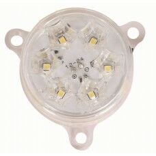 ÜÇLER.A19-1211LB ÜÇLER 6 LEDLİ ŞAPKA TİP STOP SİNYAL LAMBASI BEYAZ