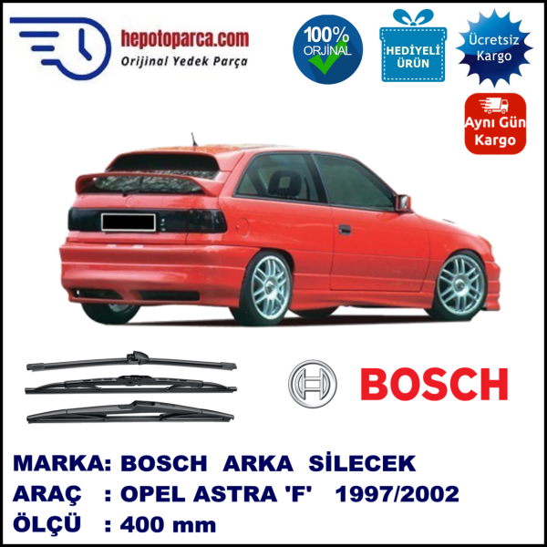 OPEL Astra Classic [F-Classic] 400 mm 09.1997-08.2002 BOSCH Arka Silecek