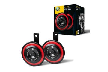 Korna,12V,Kırmızı/siyah,Elektrikli,335Hz,400Hz,115 111 951 113B / 191 951 113A / 1 367 309 / 61 33 1 367 309 / 6 046 578 / 6 046 579 / 001 542 85 20 / 002 542 03 20 / 002 542 78 20 / 003 542 10 20 / 003 542 16 20 / A 001 542 8