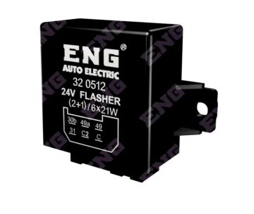 TIR FLAŞÖRÜ 24V 6X21W BÜYÜK TİP