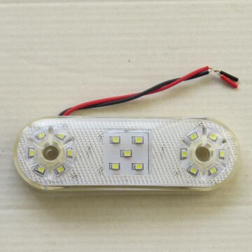 17 LED SİDE MARKER DORSE LAMBA  BEYAZ