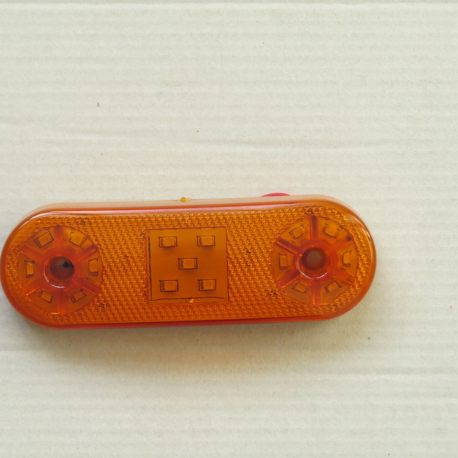 17 LED SİDE MARKER DORSE LAMBA  SARI