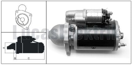 27526  MARS MOTORU 12V/2,8KW/10DIS M127 BMC K AMYON (140/1340/1340G(26376 YERINE)  GENIS GOVDE 10 DIS LRS106 71403000 71411200 83H719 83H181R