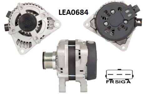 LEA0684  ALTERNATOR 14V/120A FORD FIESTA 1.6T DCI,FOCUS C,FUSION 1.6 TDCI, KUGA 2.0TDC,4X4 LRA02814 3M5T10300PB 3M5T10300PC 3M5T10300PD 3M5T10300PB 3M5T10300PC 3M5T10300PD 986049171 DRA4236 113849 1042103511 1042103512 1042103513