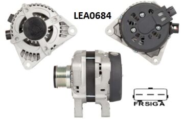 LEA0684  ALTERNATOR 14V/120A FORD FIESTA 1.6T DCI,FOCUS C,FUSION 1.6 TDCI, KUGA 2.0TDC,4X4 LRA02814 3M5T10300PB 3M5T10300PC 3M5T10300PD 3M5T10300PB 3M5T10300PC 3M5T10300PD 986049171 DRA4236 113849 1042103511 1042103512 1042103513