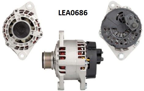 LEA0686  ALTERNATOR 14V/105A ALFA ROMEO 145,1 46,147,156GT 1.9 JTD 46544329 46765838 46782212 46782213 60816557 60816045 LRA01887 986049231 112386 CA1558 CA1558IR MAN1101 MAN1127 DRA3768 DAN501 63321826