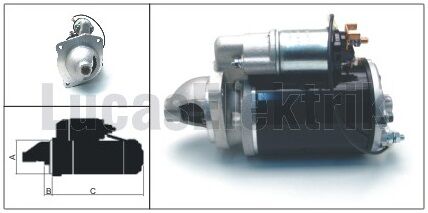 27554  MARS MOTORU 12V/2,8KW/10DIS M127 FORD CARGO  2014-2517-2520 26265 26341 26431 STR7600