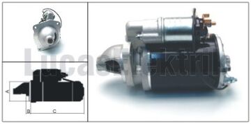 27554  MARS MOTORU 12V/2,8KW/10DIS M127 FORD CARGO  2014-2517-2520 26265 26341 26431 STR7600