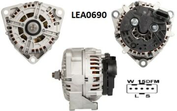 LEA0690  ALTERNATOR 28V/100A DAF CF 75 -LEYLA ND DAF 85/FA/FAD/FAG/FT/FAT/FTG/FTT -85 CF,CF 75,CF 85
