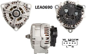 LEA0690  ALTERNATOR 28V/100A DAF CF 75 -LEYLA ND DAF 85/FA/FAD/FAG/FT/FAT/FTG/FTT -85 CF,CF 75,CF 85 LRA02920 1377860 124655003 113284 CA1693IR 986046570 DRB6570 8EL738053001 ALT2114 ALT420 124655039 986046570