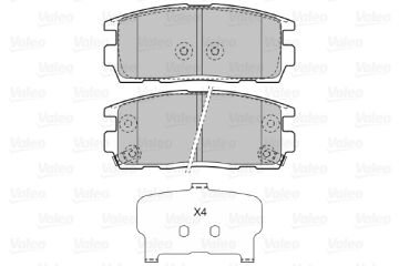598941 DİSK FREN BALATASI (ARKA) CHEVROLET CAPTİVA 2.0 VCDI,3.2 V6 96626076 1605123