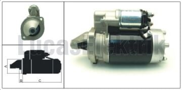 61924030  MARS MOTORU 24V/3,5KW ISUZU 9 DİŞ