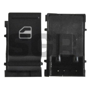 SGR 25004 CAM KALDIRMA ANAHTARI  VW CADDY TEKLİ SAĞ CAM DÜĞMESİ