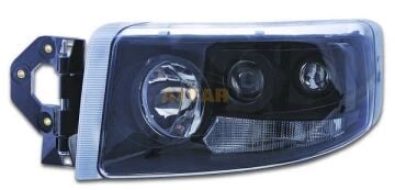505718 RENAULT PREMİUM SİYAH ÇERÇEVELİ FAR SAĞ 5010578478