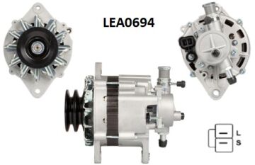 LEA0694  ALTERNATOR 14V/70A NISSAN TERRANO II  2.7TD -URVAN2.3D,2.5D LRA01350 LRA170407 LR170407B LR170407E LR170407T LR170412 LR170412S 2310002N14 2310002N01 112093 DRA3216 DRA3216N JA678IR 986046421 437876 ALTV012 986046431 986046421 ALTV036 22394 ALT62