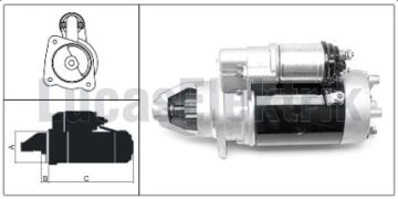 61924146  MARS MOTORU 24V/3,5KW/10DIS 3M113 B MC PRO 617/620 (619 240 36-619 240 46 YERINE)  24V 10 DIS PRO624 PRO620 LES0050 61924036 61924046 2K202946 57RS305978 2K202946 57RS305978