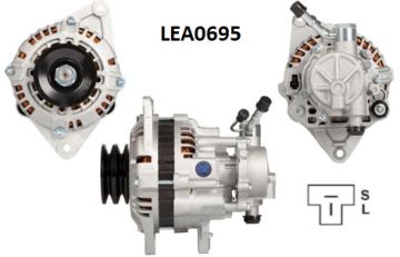 LEA0695  ALTERNATOR 14V/75A/V.P. MITSUBISHI L 300 2.5D -HYUNDAI H100 ICTEN SOGUTMALI ARKADAN T SOKET