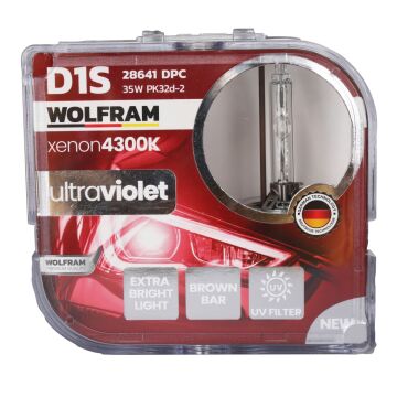 28641DPC D1S 12V 35W PK32d-2 XENON 4300K UltraViol
