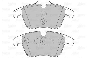 601056 DİSK FREN BALATASI (ÖN) CITROEN C5 08> 1.6 THP,1.8,2.0,1.6 HDI 425403 4254-03