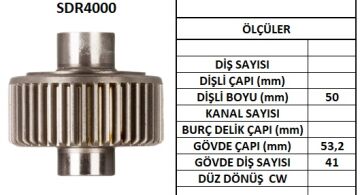 SDR4000  MARS DISLISI  NISSAN DATSUN PRIMERA  2.0,STANZAVOLVO 240D,740TD 1725 211425505 211435550 211475008 8941155690 2335411M00 1200 132459 10107371