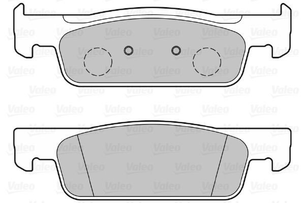601345 DİSK FREN BALATASI (ÖN) DACIA LOGAN 2 1/2013>,SANDERO 2 410602581R