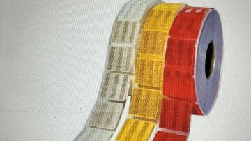 YUGO PARÇALI REFLEKTİF ŞERİT BEYAZ 51MM 50M