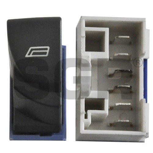 SGR 25152 CAM KALDIRMA ANAHTARI  DUCATO MAVİ TEKLİ SAĞ FİAT CAM DÜĞMESİ