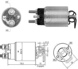 7981  MARŞ OTOMATİĞİ 12V NİSSAN PICK UP
