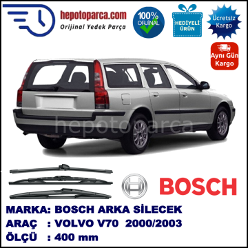 VOLVO V70 II  400 mm 03.2000-07.2003 BOSCH Arka Silecek