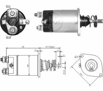 1855 MARŞ OTOMATİĞİ 24V HİNO İŞ MAKİNESİ KAWASAKİ HİNO KIRKAYAK SAWAFUJİ