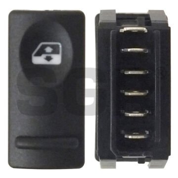 SGR 25276 CAM KALDIRMA ANAHTARI  R-19 SAĞ (7700817337) RENAULT CAM DÜĞMESİ R19 R-19