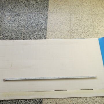 LEDLİ TAVAN LAMBA (100CM) ŞEFFAF 12V ANAHTARLI