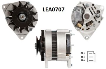 LEA0707  ALTERNATOR 14V/65A AUSTIN MONTEGO 2. 0 - CASE FARMCX100,MX5-1 - LAND ROVER 200,400,800 YLE10067 YLE101580 54022536 54022647 LRA00461 DRA3925 66021636 63324245 MAN131 ALT4028 CA1346IR