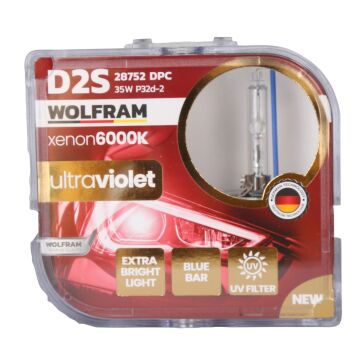 28752DPC D2S 12V 35W P32d-2 XENON 6000K UltraViole