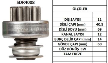 SDR4008  MARS DISLISI-11DIS  NISSAN-DATSUN PA TROL D-SD 33 1599 23312J2003 580 132453 10105800