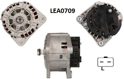 LEA0709  ALTERNATOR 14V/120A NISSAN INTERSTAR  1.9,PRIMESTAROPEL MOVANO,VIVARO -RENAULT LAGUNA,MASTER,TRAFIC