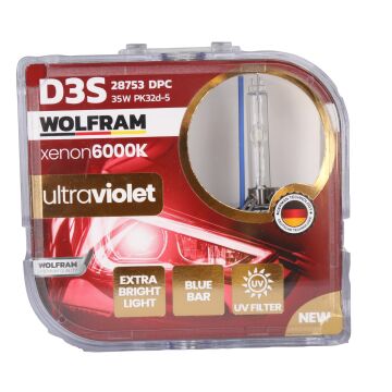 28753DPC D3S 12V 35W PK32d-5 XENON 6000K UltraViol