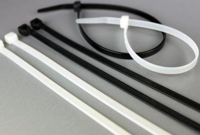 KABLO BAĞI 250*4,5 MM BEYAZ 100 ADET PLASTİK KELEPÇE CIRT