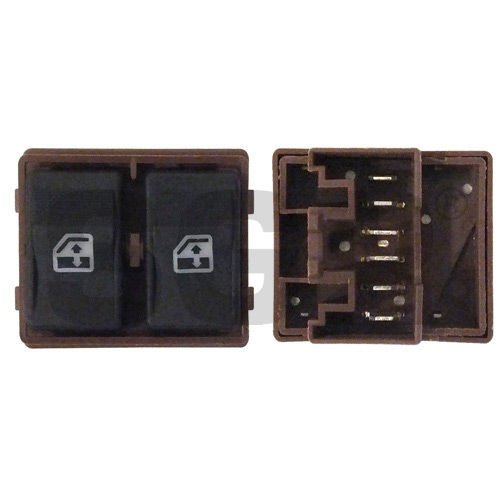 SGR 25201 CAM KALDIRMA ANAHTARI SLX ÇİFTLİ (SOL)IŞIKLI CAM DÜĞMESİ